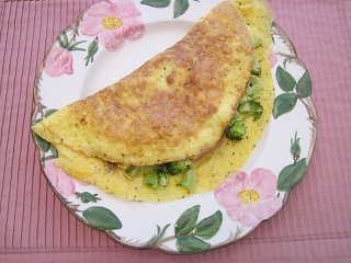 stuffing omelette